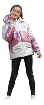 Campera De Nena Inflable Forrada Con Polar