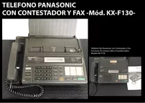 Telefono Fax Con Contestador