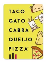 Papergames Taco Gato Cabra Queijo Pizza Português