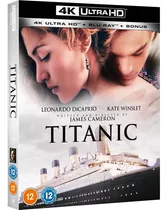 Titanic - 4k Ultra Hd + Blu-ray - Ed. Com 3 Discos - Lacrado