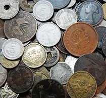 Kenauh 100 Monedas Antiguas - Más De 1 Libra - Todos Los 70 