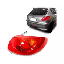 Lanterna Peugeot 206 2004/2012 Lado Direito Rubi