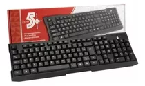 Teclado Usb Abnt 2 Preto Office 015-0041