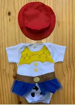 Body Jessie Toy Story Bebê Vaqueira Menina Fantasia Festa