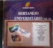 Cd Sertanejo Universitário Atração Maior Volume 2
