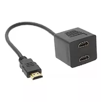 Cable Splitter Hdmi Adaptador Hdmi Macho A 2 Hdmi Hembra 