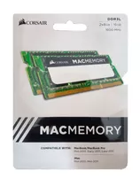 Memória Para Notebook 2x8gb 1600mhz Ddr3 Corsair Mac Memory