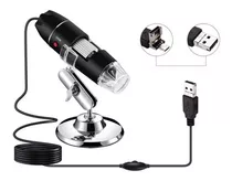 Microscopio Digital Usb 1600x 8 Led Pc Camara 2mp