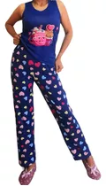 Pijamas Para Dama Largas Pantalón 