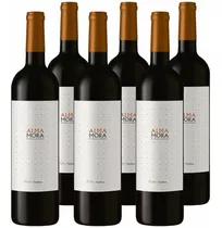 Caja Vino Tinto Alma Mora Malbec Finca Las Moras X 6 X 750ml