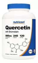 Original Nutricost Quercetina 800mg, 240cap Con Bromelina