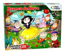 Brinquedo Quebra-cabeças Branca De Neve 150 Peças