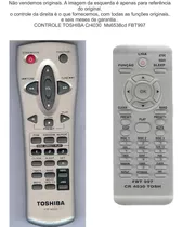 Controle Toshiba Cr4030  Ms6538cd Fbt997