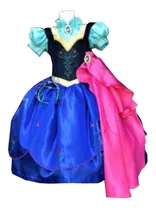 Disfraz Vestidos Princesas Disney Premium Talla 2 A 8 Años 