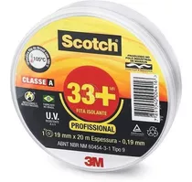 Fita Isolante 3m Scotch 33+ 19mm X 20m