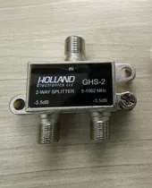 Conector Divisor Baixa Frequência 1x2 Blindado Holland