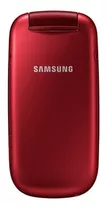 Samsung E1272 Dual Sim 32 Mb  Rojo 64 Mb Ram