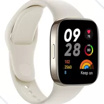 Xiaomi Redmi Watch 3 Sport 1.75  Com Rede Móvel Caixa De  Abs  Branca, Pulseira  Branca De  Tpu Liso E O Arco De  Dlc Bhr6851gl