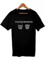 Transformers Logo Autobots Decepticons Remera Friki Tu Eres