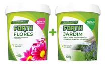 Kit Adubo Fertilizante Forth Flores + Jardim 400g Floração