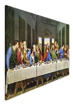 Quadro Decorativo 120x60  Sala Copa Última Santa Ceia Cristo