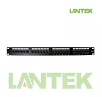 Patch Panel Lantek Ltk-c6p24 Cat6 24 Puertos