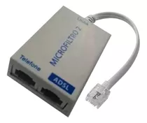 Micro Filtro Adsl Vdsl Duplo Modem Roteador Telefone