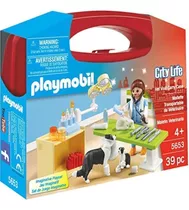 Juego Para Niños Playmobil Maletín De Veterinaria