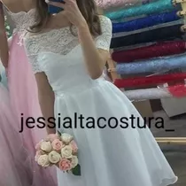 Vestido De Novia Civil Jessi Alta Costura Liniers 