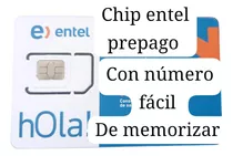 Chip Prepago Con Número Fácil De Memorizar 