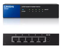 Switch Linksys Se3005 Sin Gestionar 5x 10/100/1000 Sobremesa