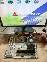 Motherboard Biostar Viejo Con Amd Duron Y Memoria