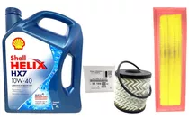 Kit Service Filtros Y Aceite Shell Hx7 Peugeot 208 1.6 N Vti