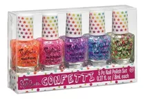 Esmalte De Uñas Confetti Con Brillo Make It Real Niña Regalo