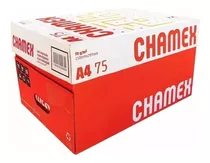 Papel Sulfite Chamex A4 75g Caixa 5 Pacotes - 2500 Folhas Cor Branco