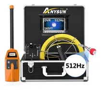Sewer Camera With Locator, Anysun 165ft With 512hz Sonde And