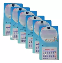 50 Calendarios Imantado 2024 15*9 Cm Incluye Diseño