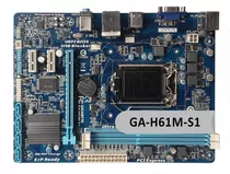 Placa Mãe Ddr3, 1155 Gigabyte Ga-h61m-s1