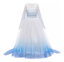 Disfraz Frozen 2 Vestido Elsa Nieve Blanco