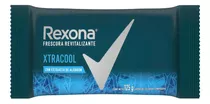 Jabón En Barra Rexona Xtra Cool 125g Con Extracto De Algodon
