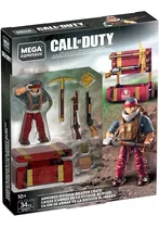 Call Of Duty Cajón De Armas División Blindada, Mega Construx Cantidad De Piezas 34