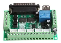 Interfaz Mach3 Cnc Lpt Drivers Motores Pap 5 Ejes  | Icutech