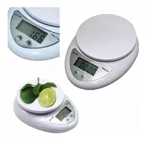 Balanza Digital De Cocina Con Tara 1gr Hasta 5 Kg