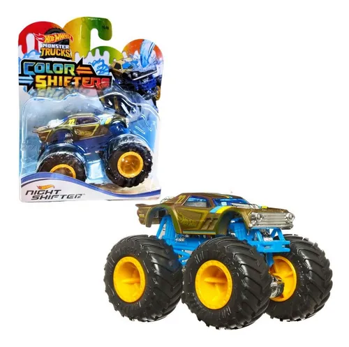 Hot Wheels Monster Trucks Color Shifters Night Shifter Parcelamento