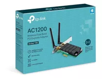 Placa De Rede Wireless Dual Band 300mbps Tp-link Ac1200