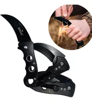 Navaja Karambit Mariposa Cuchillo Plegable Negro Militar Tac