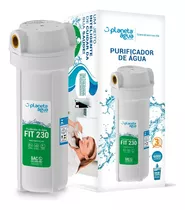 Filtro Purificador Planeta Água Fit 230 Para Instalar Embaixo Da Pia Bebedouro Torneira Rosca 1/2 Pou