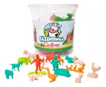 Miniaturas Colecionáveis Fazendinha 40 Pcs Brinquedo