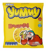 Gomitas Yummy Bananitas 500g Sin Tacc Billiken Medio Kilo