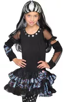 Disfraz Monster High De Frankie Para Niñas Talla4-6 Original